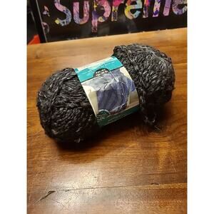 Country Loom Rich Granite Gray Shawl Crochet Acrylic